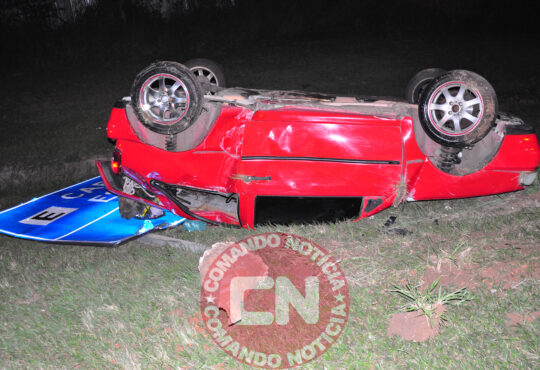 Capotamento gol vermelhp sp 75 1