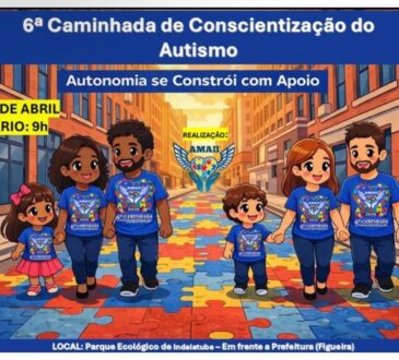Caminhada autismo