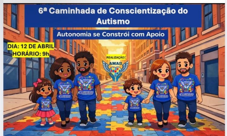 Caminhada autismo