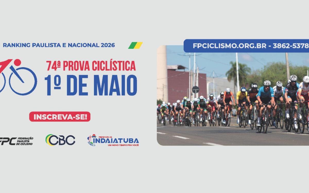 Corrida bike primeiro maio 2026