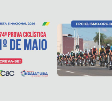 Corrida bike primeiro maio 2026