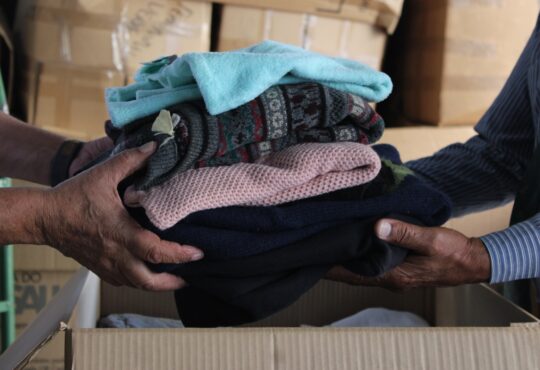 Doação agasalho sp fundo social sp