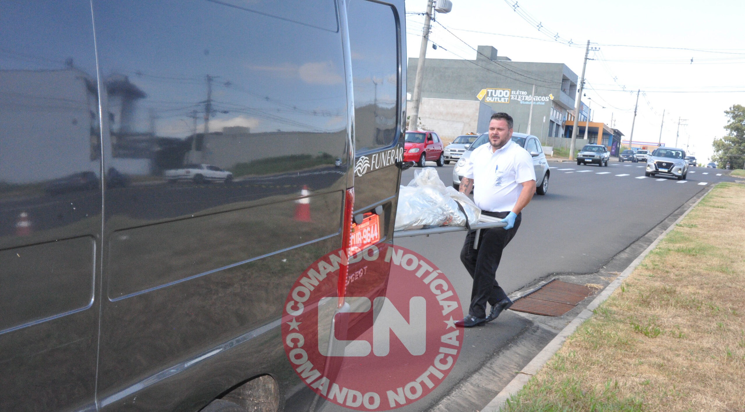 Funeraria idosa atropelada