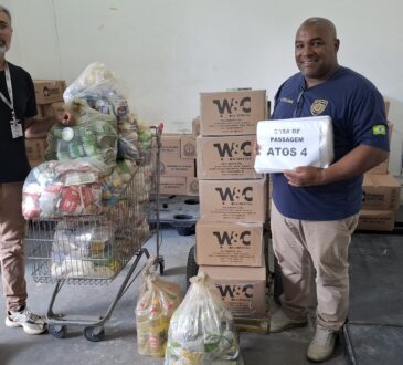 Funssol entrega alimentos secom pmi