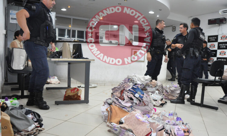 Furto calcinhas em shopping