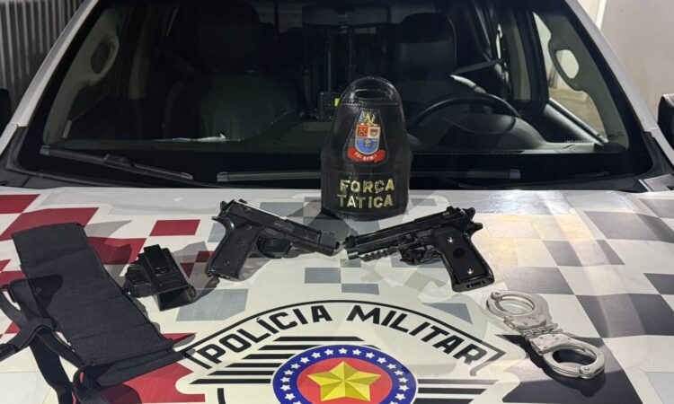 Força tatica itu prende homem em itu