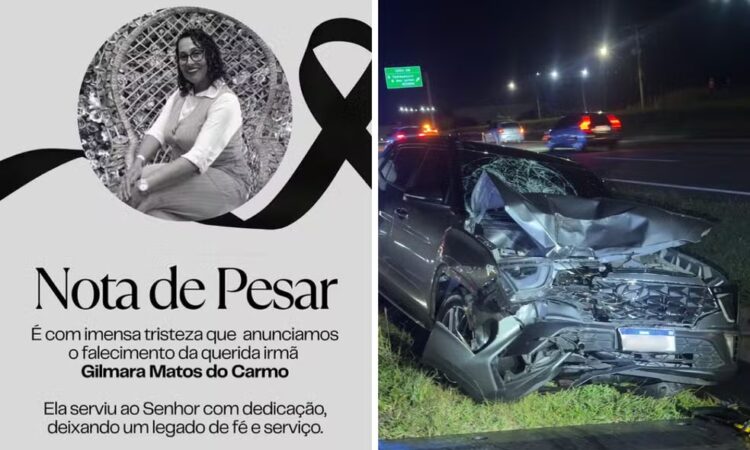 Gilmara perde a vida km 58