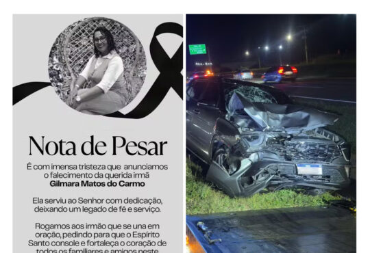 Gilmara perde a vida km 58 qap