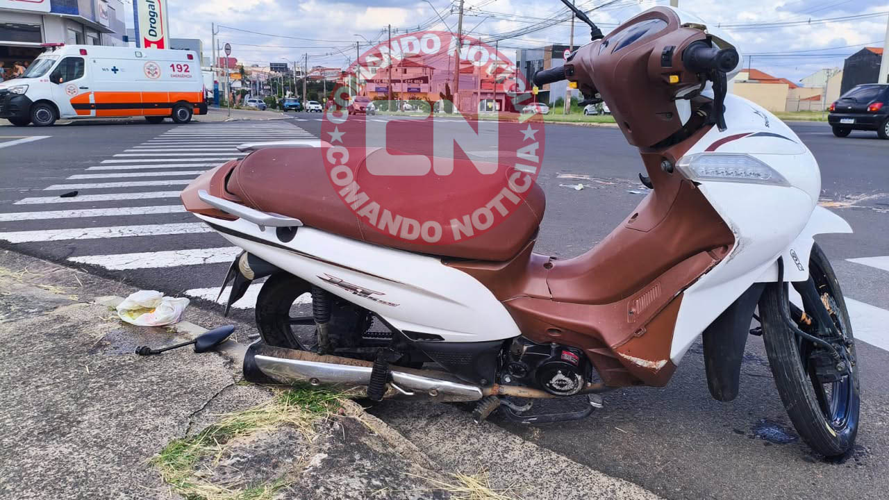 Mulher escapa de ser atropelada cópia