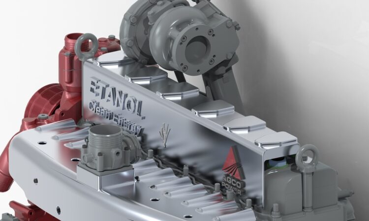 Motor alcool massey ferguson