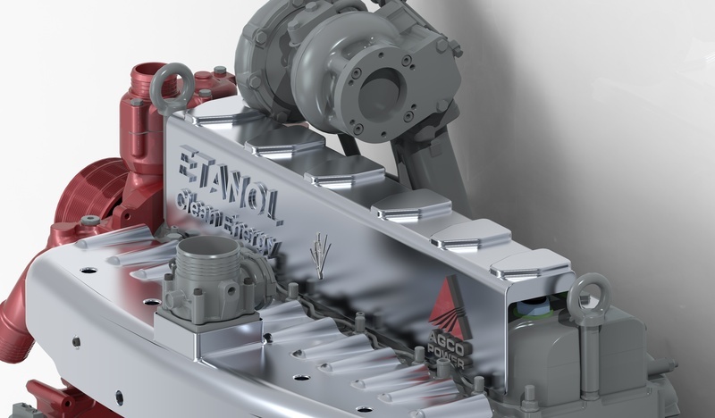 Motor alcool massey ferguson