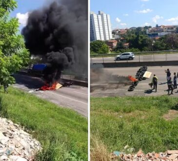 Pneus queimados sp 75 campinas