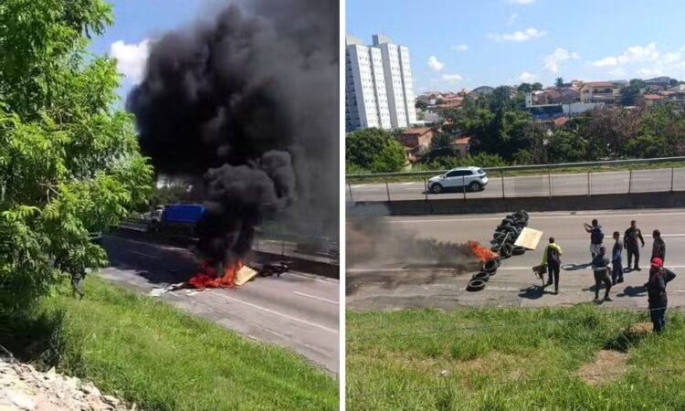 Pneus queimados sp 75 campinas