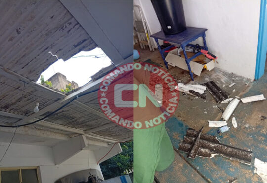 Queda telhado escola dom josÈ