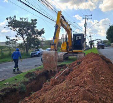 Saae troca adutora santoro mirone