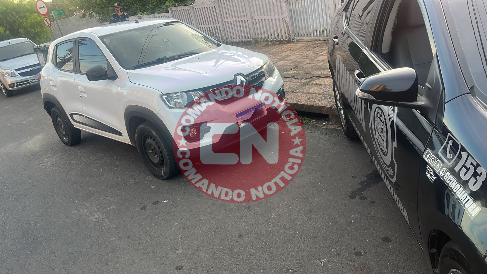 Veiculo usado roubo joalheria