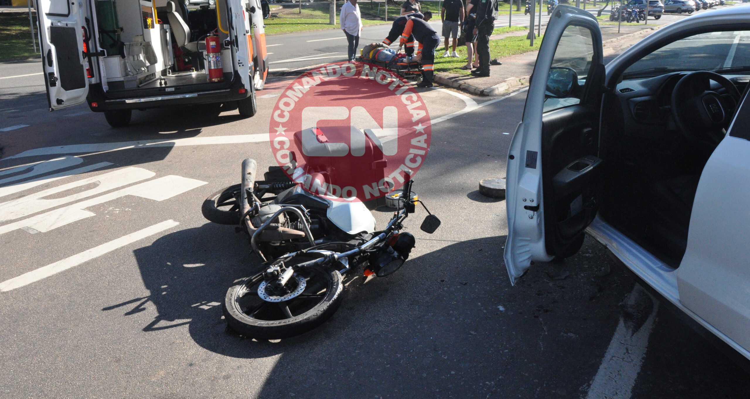 Acidente moto sesi