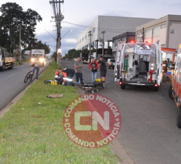 ColisÃo duas motos 2