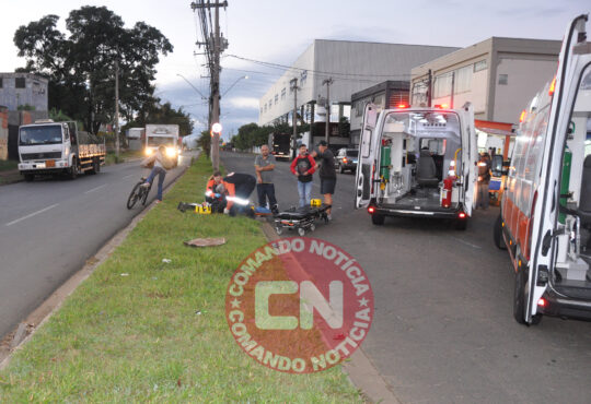 ColisÃo duas motos 2