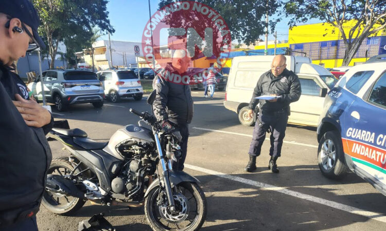 ColisÃo fere motociclista mercado cidade nova