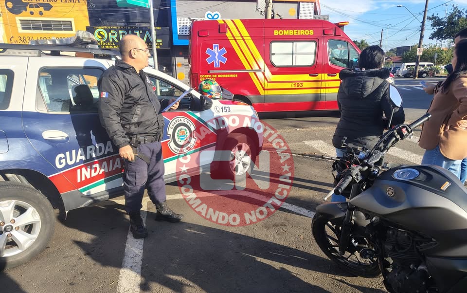 ColisÃo fere motociclista mercado cidade nova 2