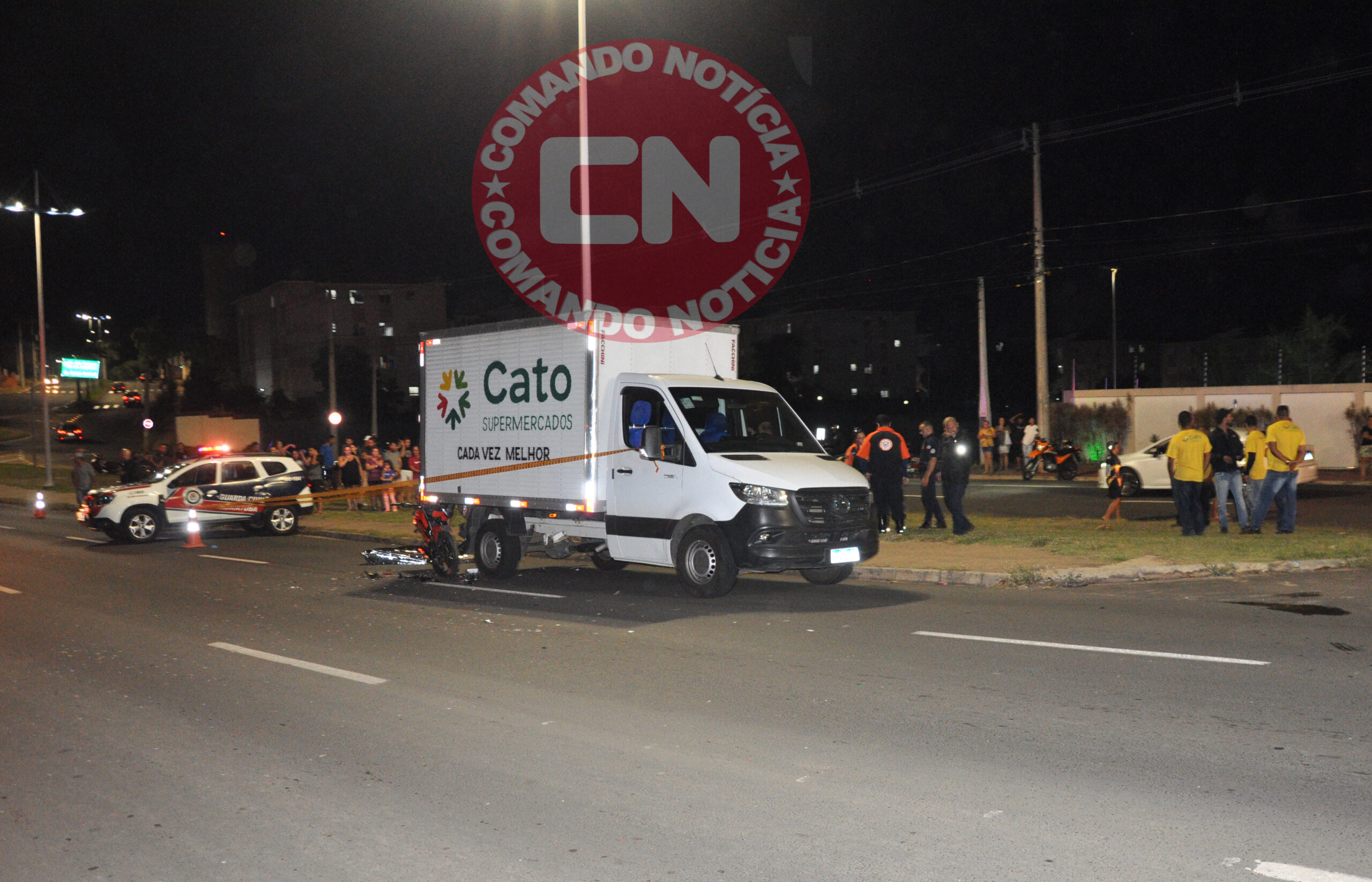 ColisÃo mata motociclista campo bonito 2