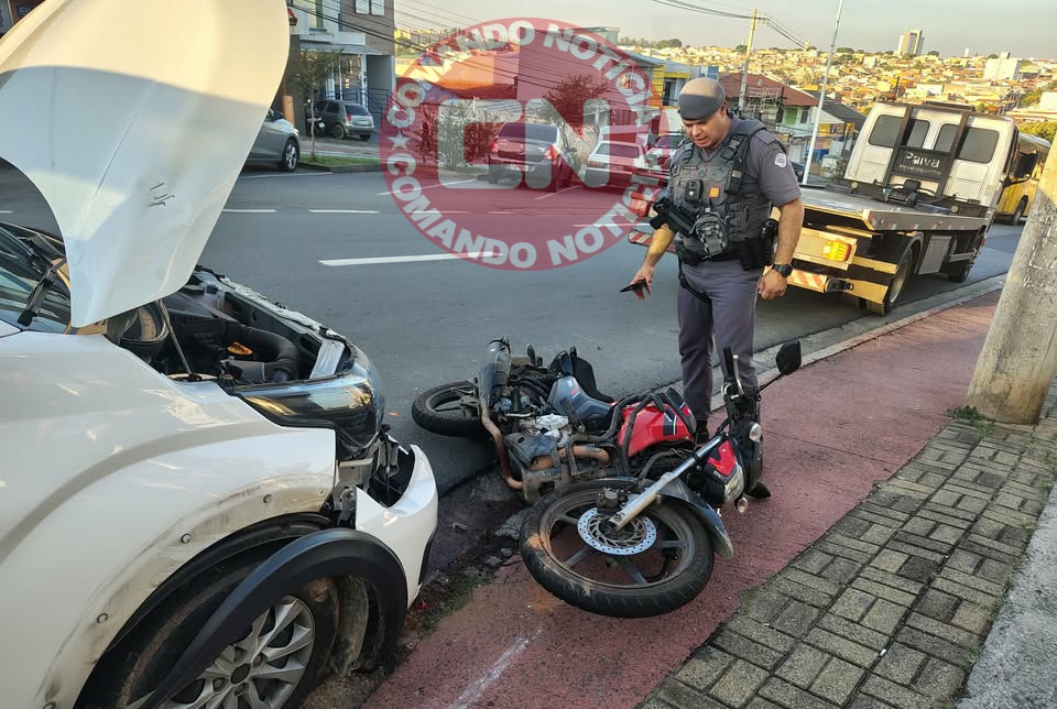 ColisÃo moto e carro ario 3