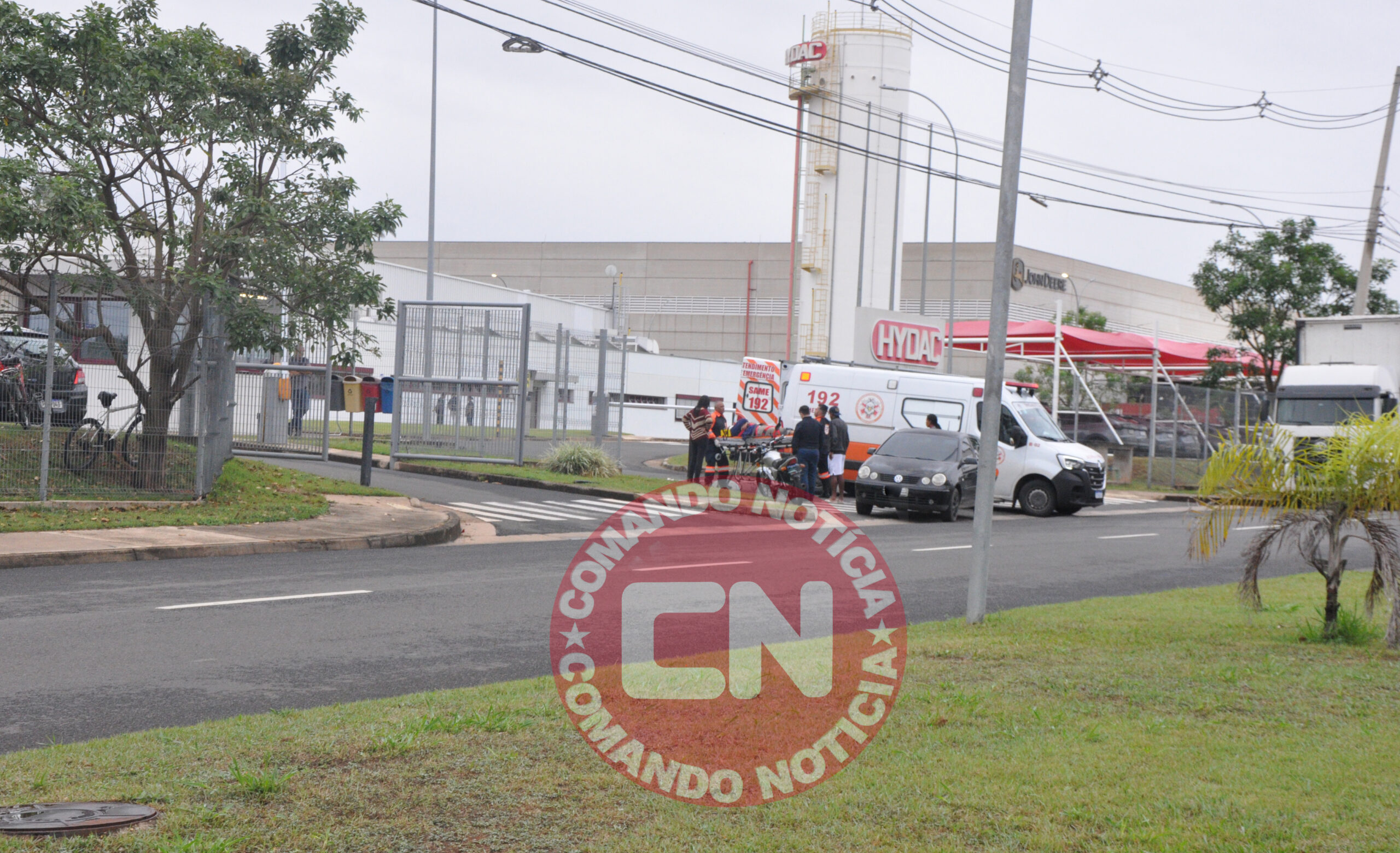 ColisÃo moto e carro jonh deer 1