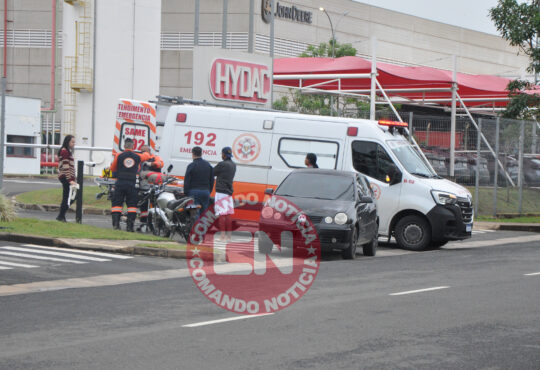 ColisÃo moto e carro jonh deer