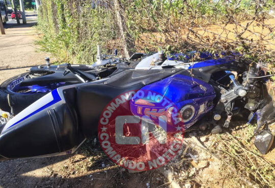ColisÃo moto e jeep manoel ruz peres 1