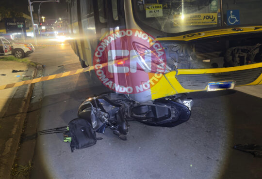 ColisÃo moto e sou joÃo pioli