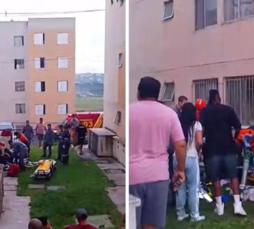 Criança cai de predio em campinas