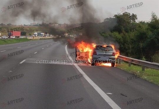 Gol pega fogo na bandeirantes
