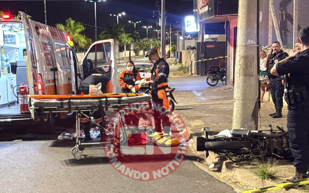 Menor morre apos colisÃo moto campo bonito