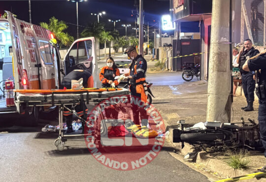 Menor morre apos colisÃo moto campo bonito