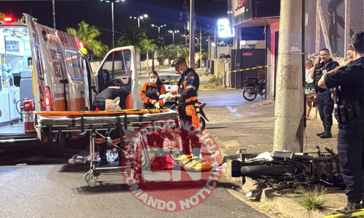 Menor morre apos colisÃo moto campo bonito