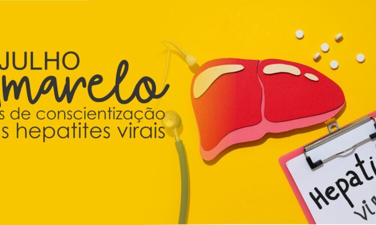Arte julho amarelo hepatites indaiatuba