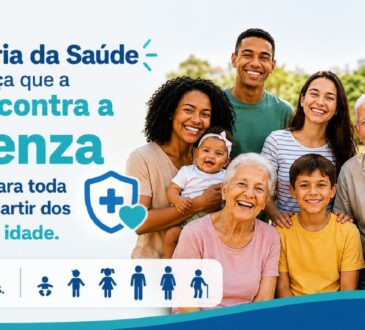 Arte vacina influenza para todos
