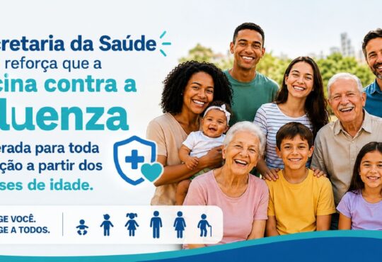Arte vacina influenza para todos