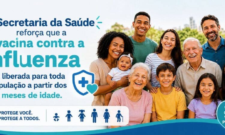 Arte vacina influenza para todos