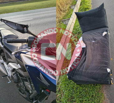 Clebinho acidente moto bandeirantes