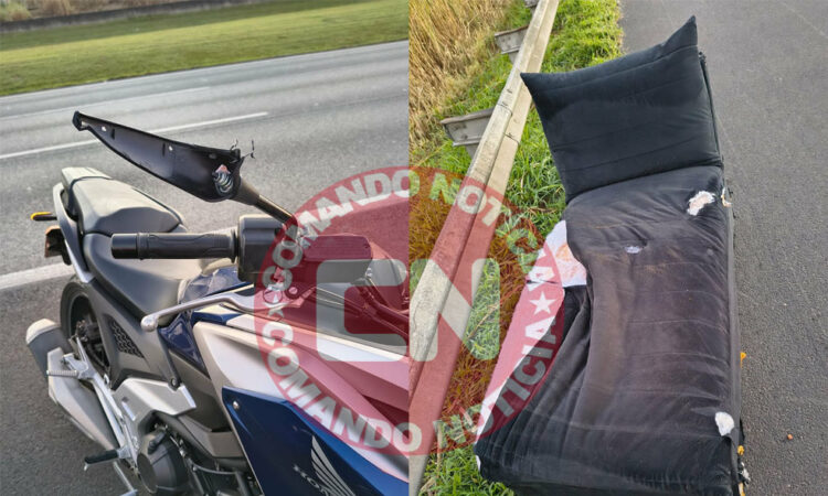 Clebinho acidente moto bandeirantes