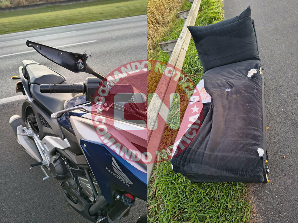Clebinho acidente moto bandeirantes