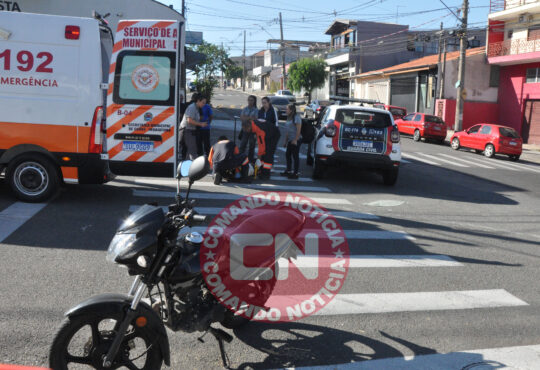 ColisÃo moto e carro jd paulista 1