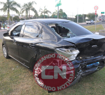 ColisÃo motos e carro tancredo