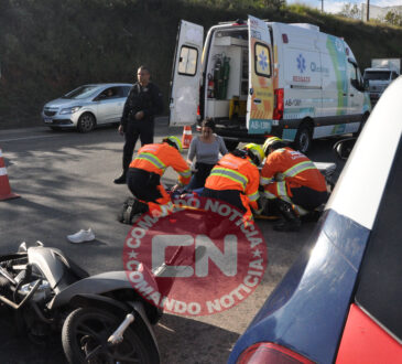 ColisÃo motos e onibus vicinal 2