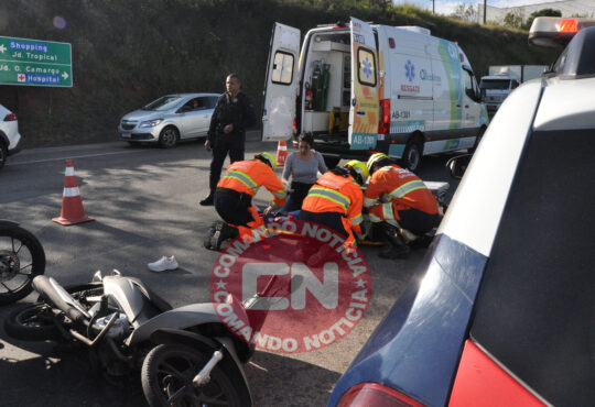 ColisÃo motos e onibus vicinal 2