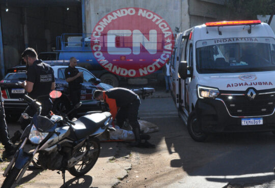 ColisÃomoto e caminhÃo juscelino kubistchek
