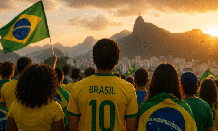 Camisetas do brasil ainda são usadas pelos brasileiros