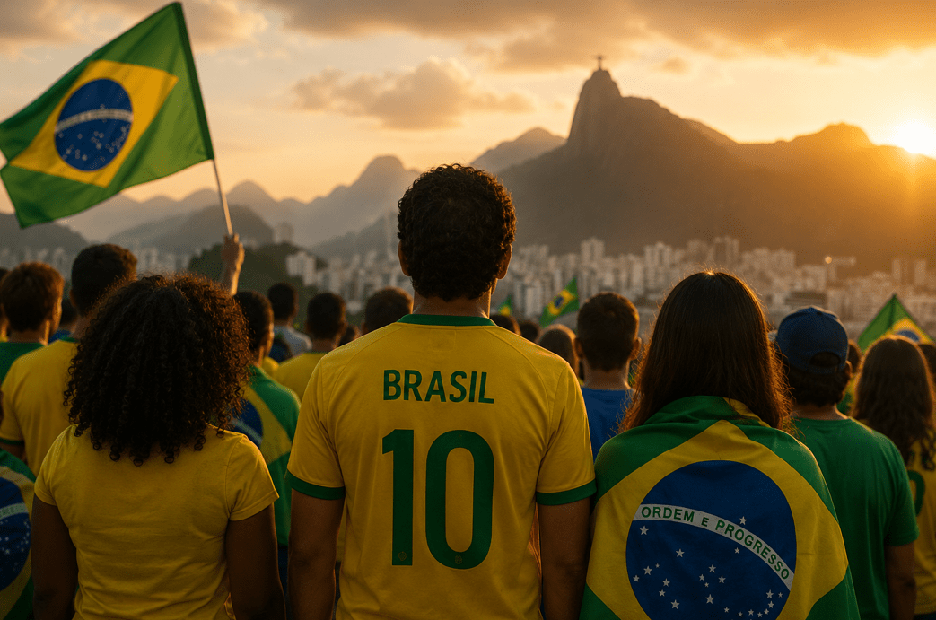 Camisetas do brasil ainda são usadas pelos brasileiros